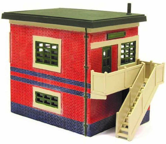 554 - RATIO - OO/HO - Flat Roof Wartime Signal Box