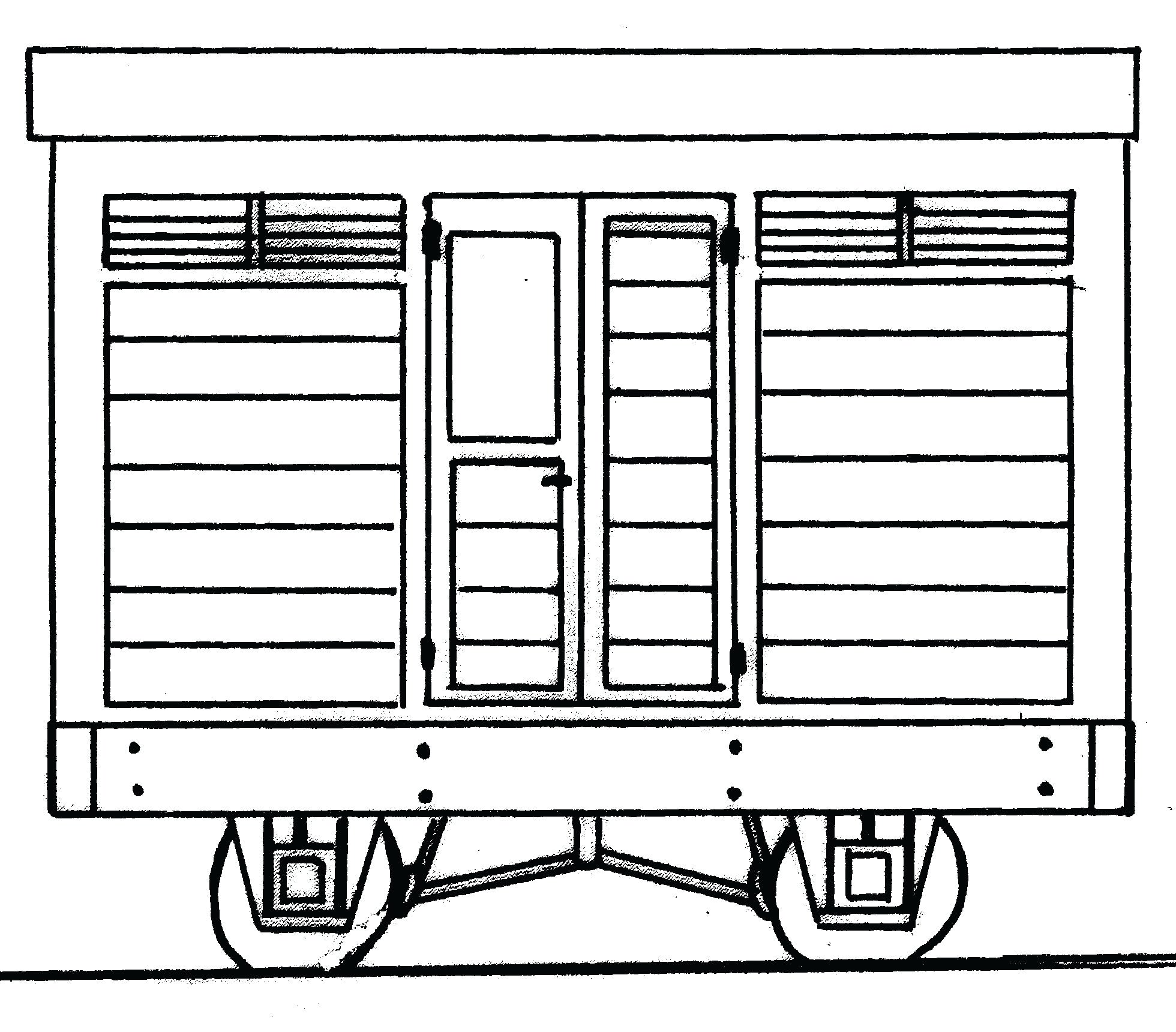 DM03A - Dundas - OO-9 - Freelance 4 wheel Guards Van