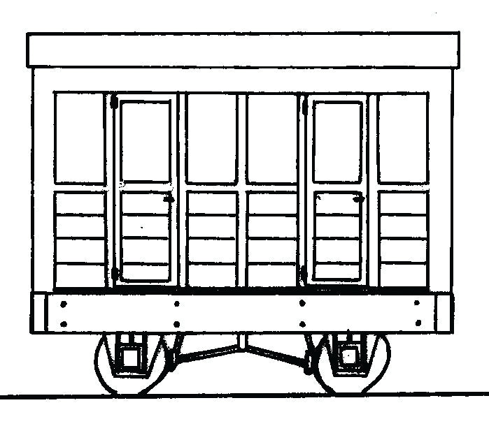 DM04A - Dundas - OO-9 - Freelance 2-Compartment 4 Wheel Coach