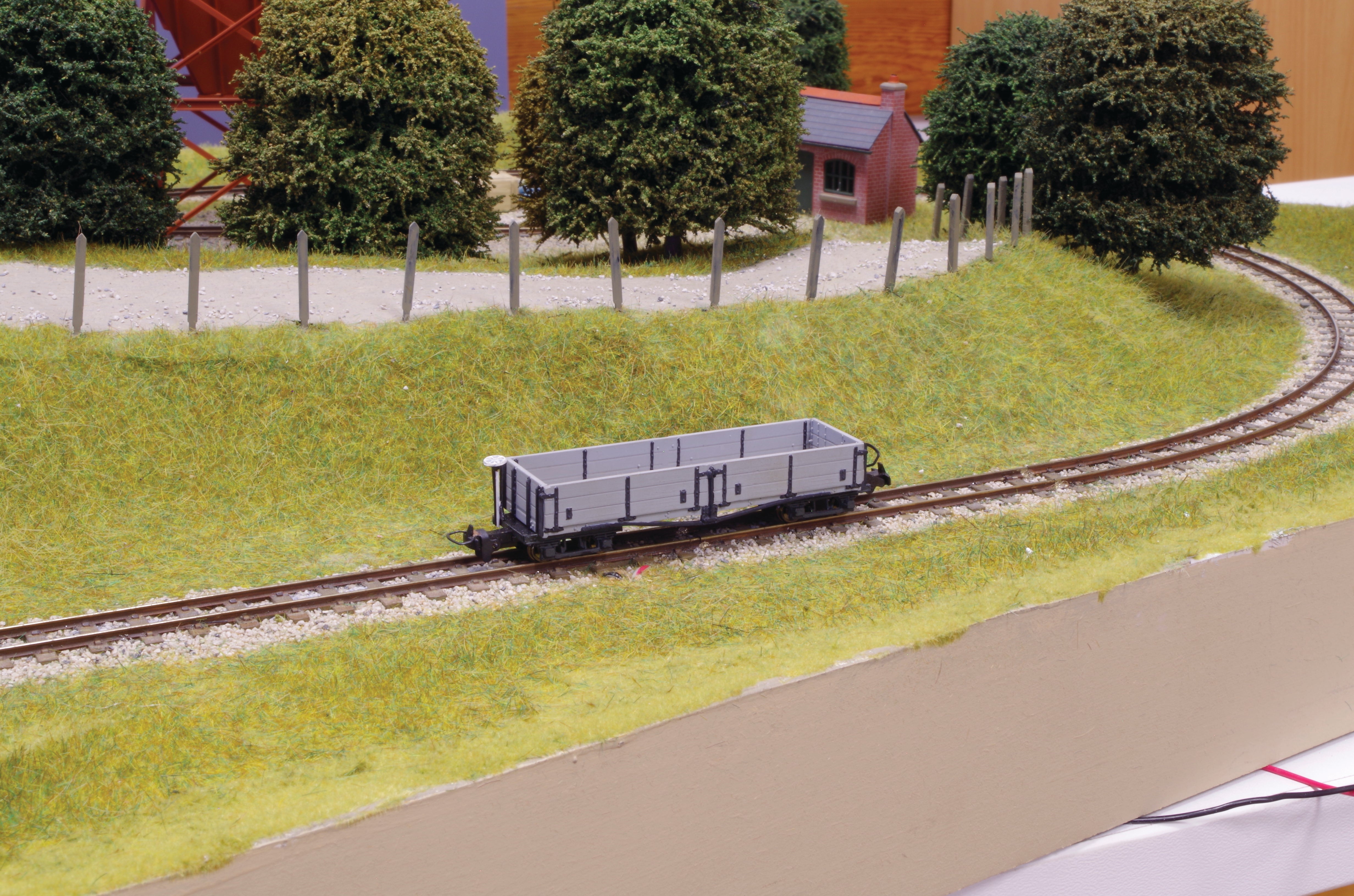 DM18 - Dundas - OO-9 - WW1 Dept Class D Dropside Bogie Open Wagon