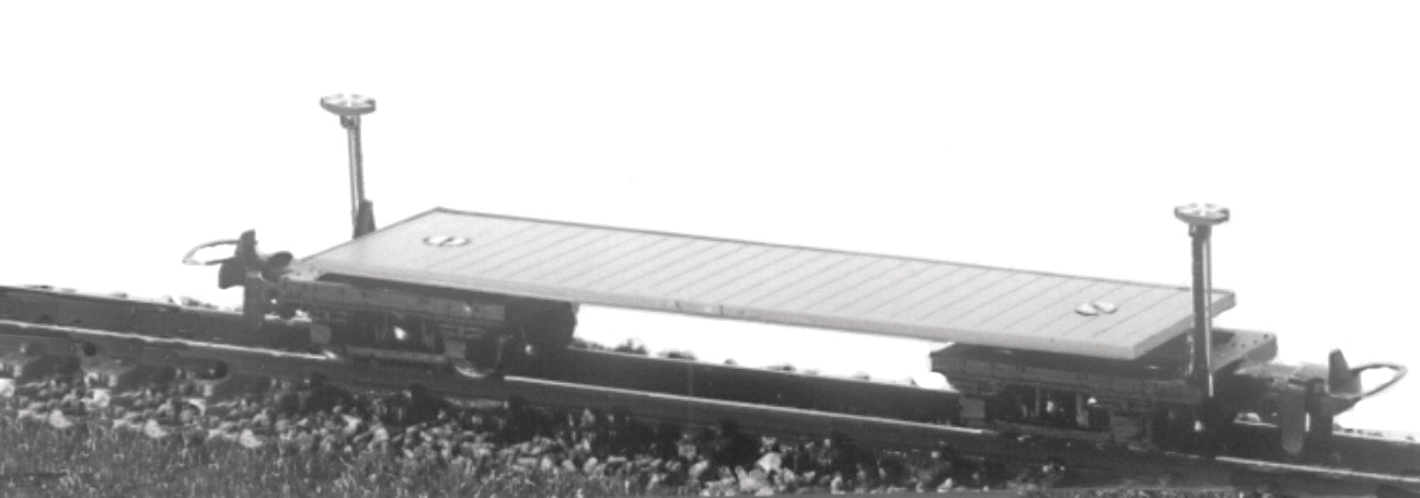DM21 - Dundas - OO-9 - WW1 Dept Bogie Wagon Chassis