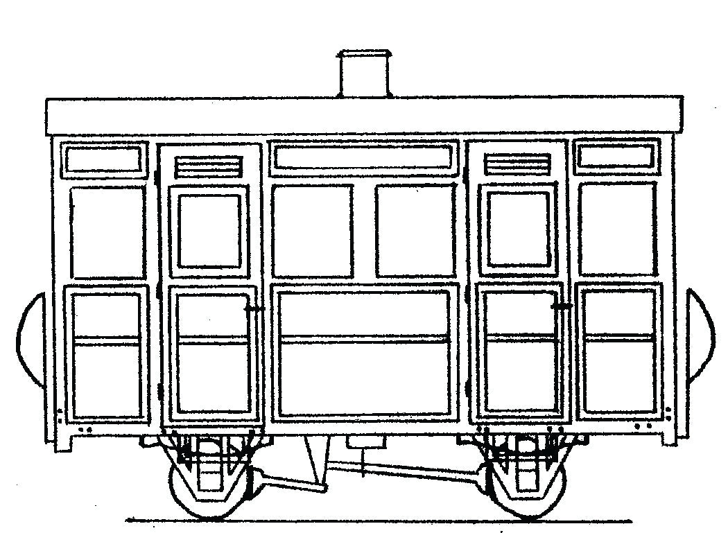 DM29 - Dundas - OO-9 - 4 Wheel Coach 2 Comp