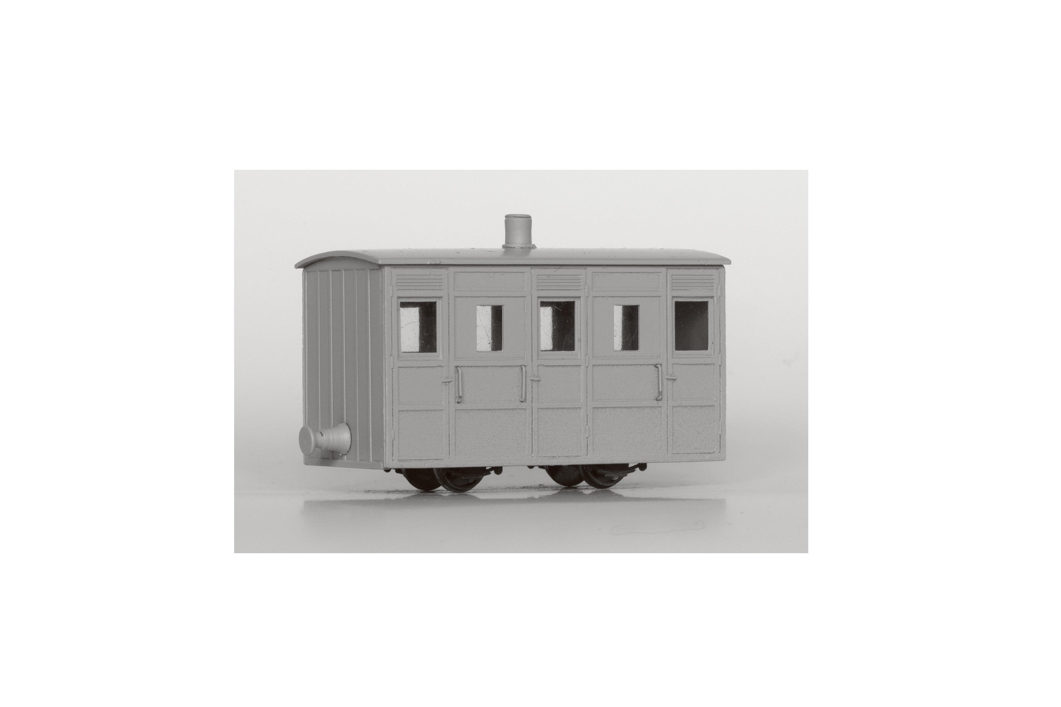 DM43 - Dundas - OO-9 - Ffestiniog & Blaenau Rly 4 Wheel 3rd Class Coach