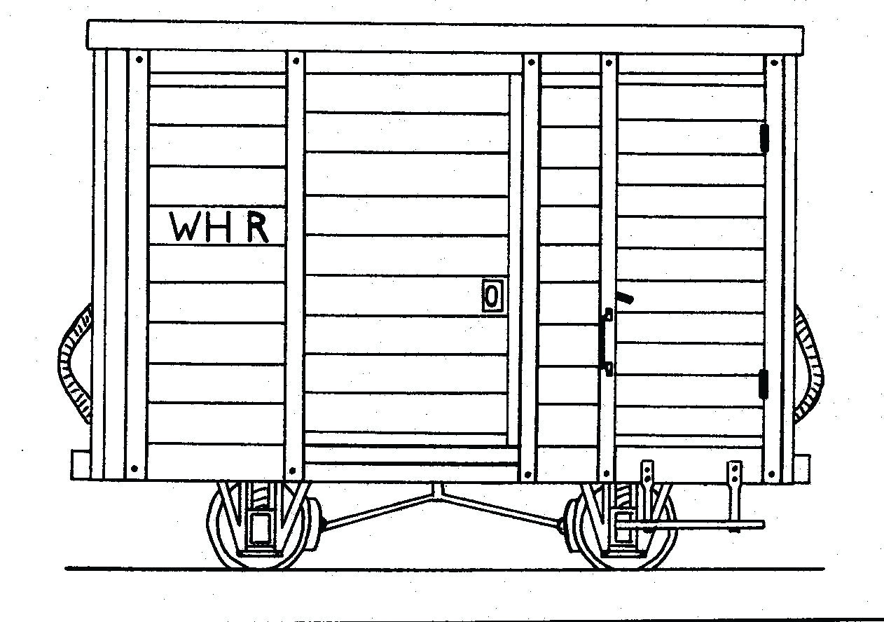 DM50 - Dundas - OO-9 - Welsh Highland Rly Goods Brake Van