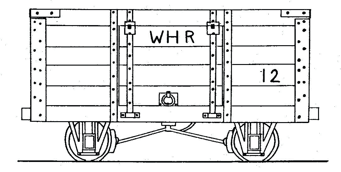 DM51 - Dundas - OO-9 - Welsh Highland Rly 4 Ton Mineral Wagon