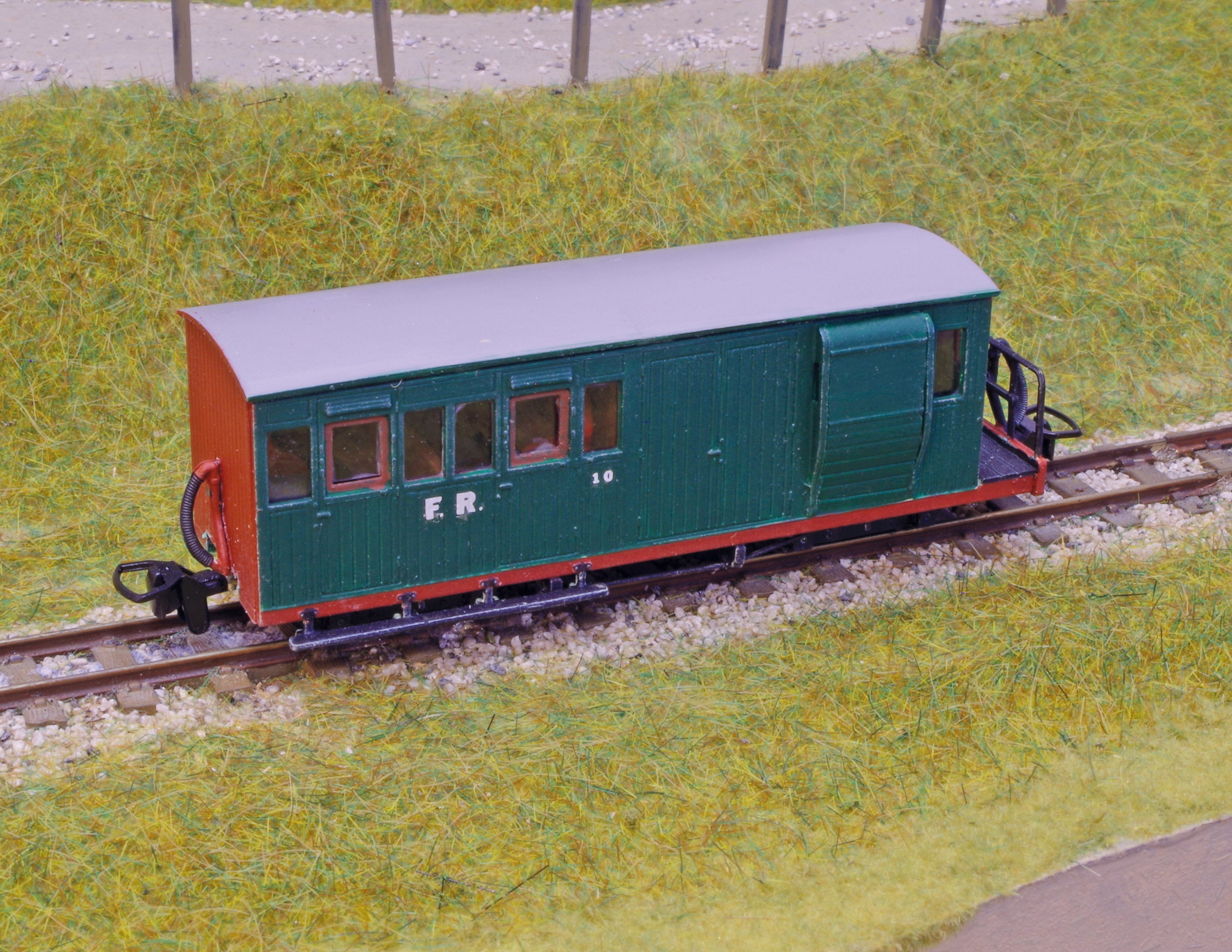 DM59 - Dundas - OO-9 - Ffestiniog Rly Bogie Luggage Van