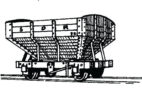 DM6 - Dundas - OO-9 - Snailbench Dist. Rlys Hopper Wagon