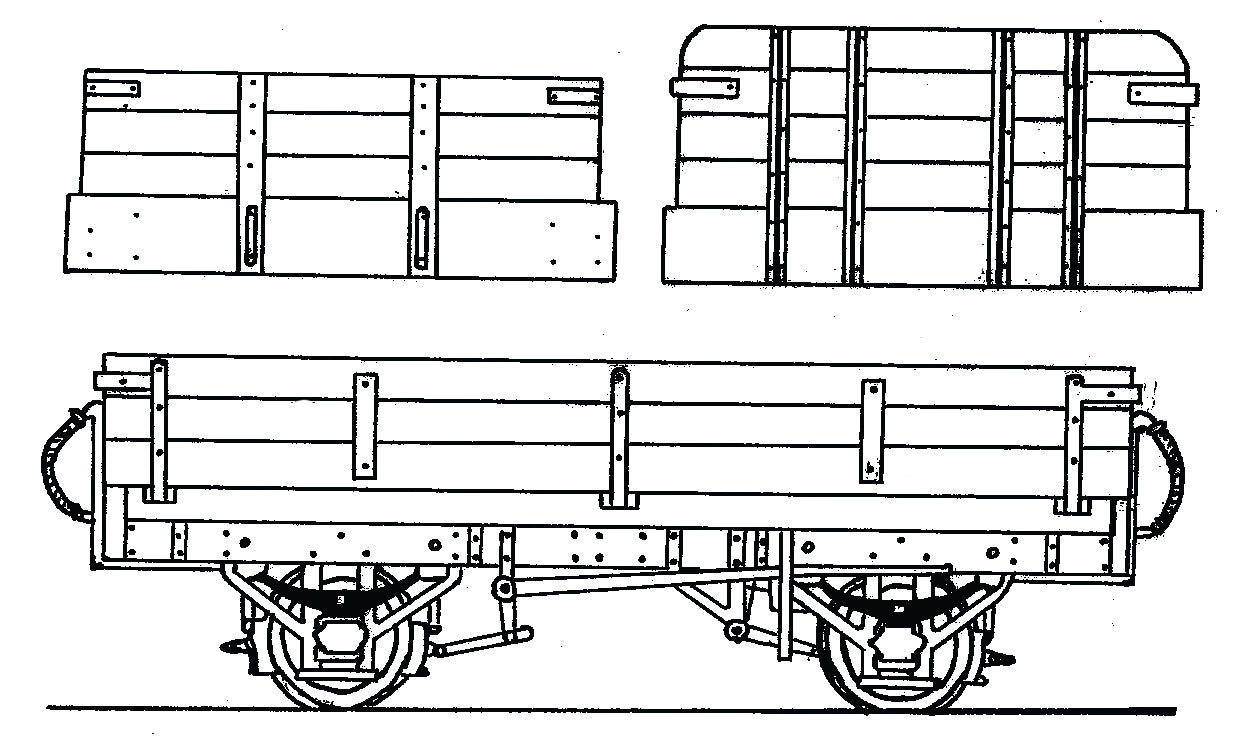 DM77 - Dundas - OO-9 - Irish NG Open Wagon '009' 4mm Scale