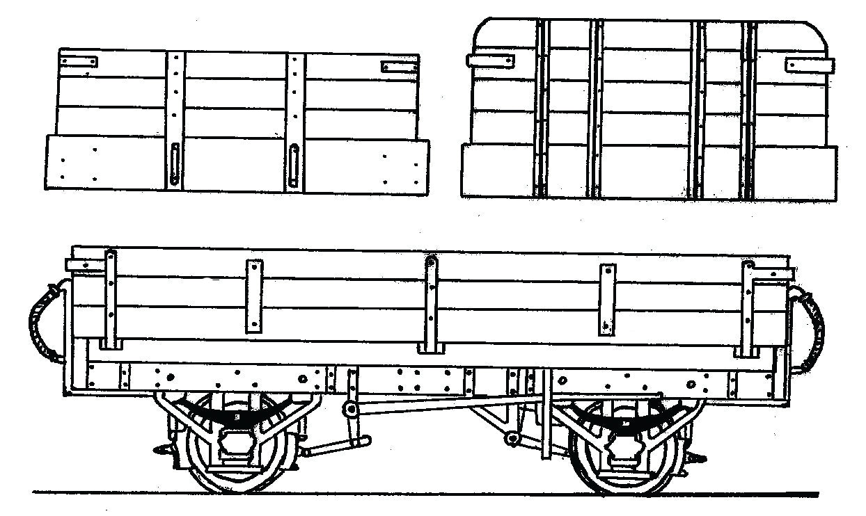 DT05 - Dundas - OO-9 - Irish NG Open Wagon 'OOn3' 4mm Scale