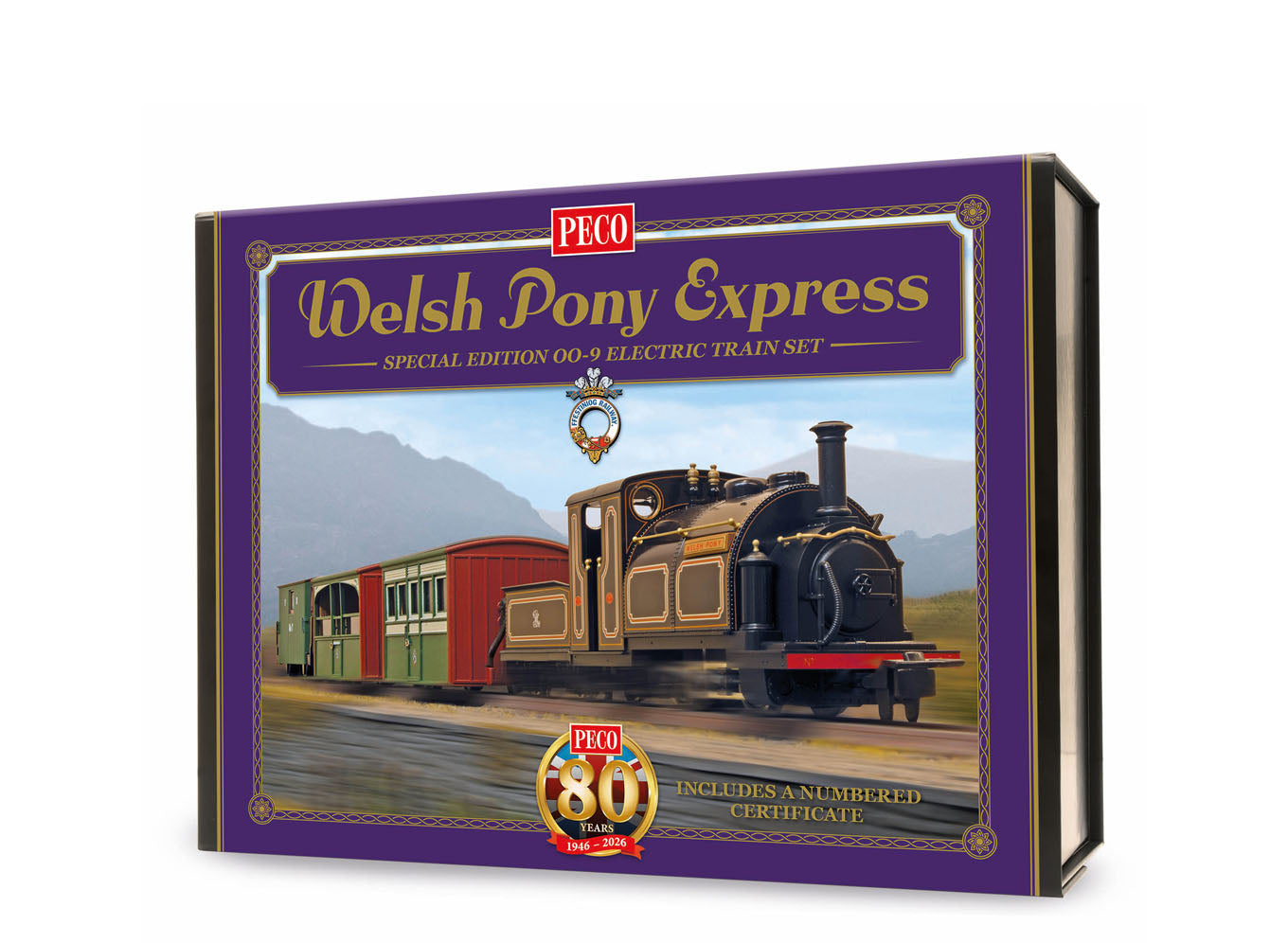 GR1052 - PECO - OO-9 - Welsh Pony Express Train Set