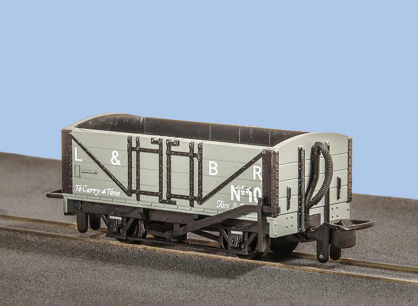 GR200A - PECO - OO-9 - L&B Open Wagon, L&B Livery, No. 2