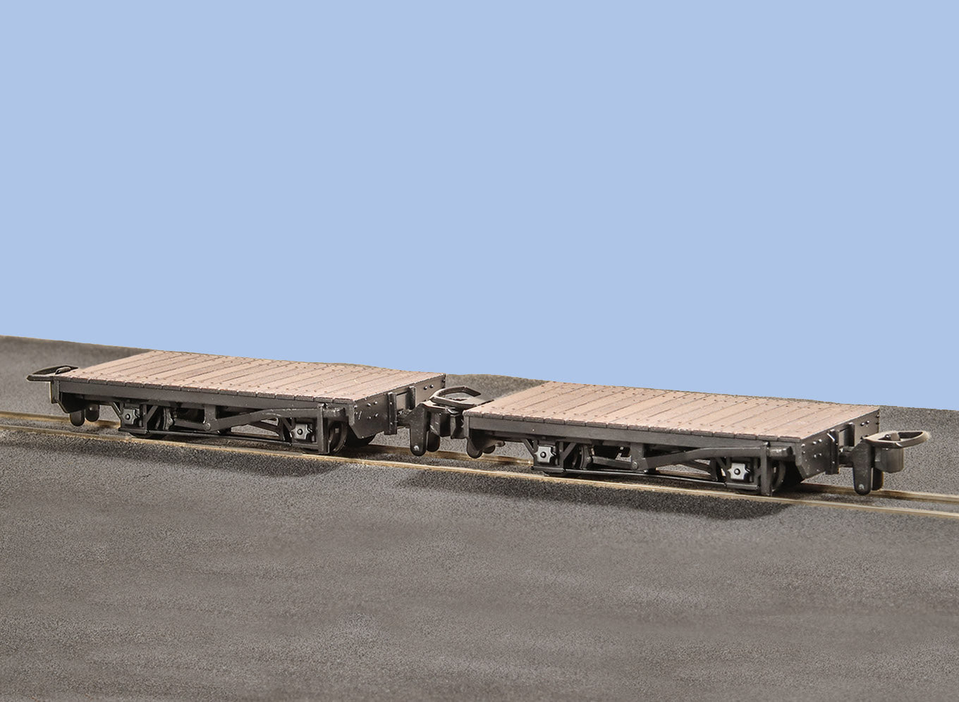 GR300 - PECO - OO-9 - 4-Wheel Flat Wagon