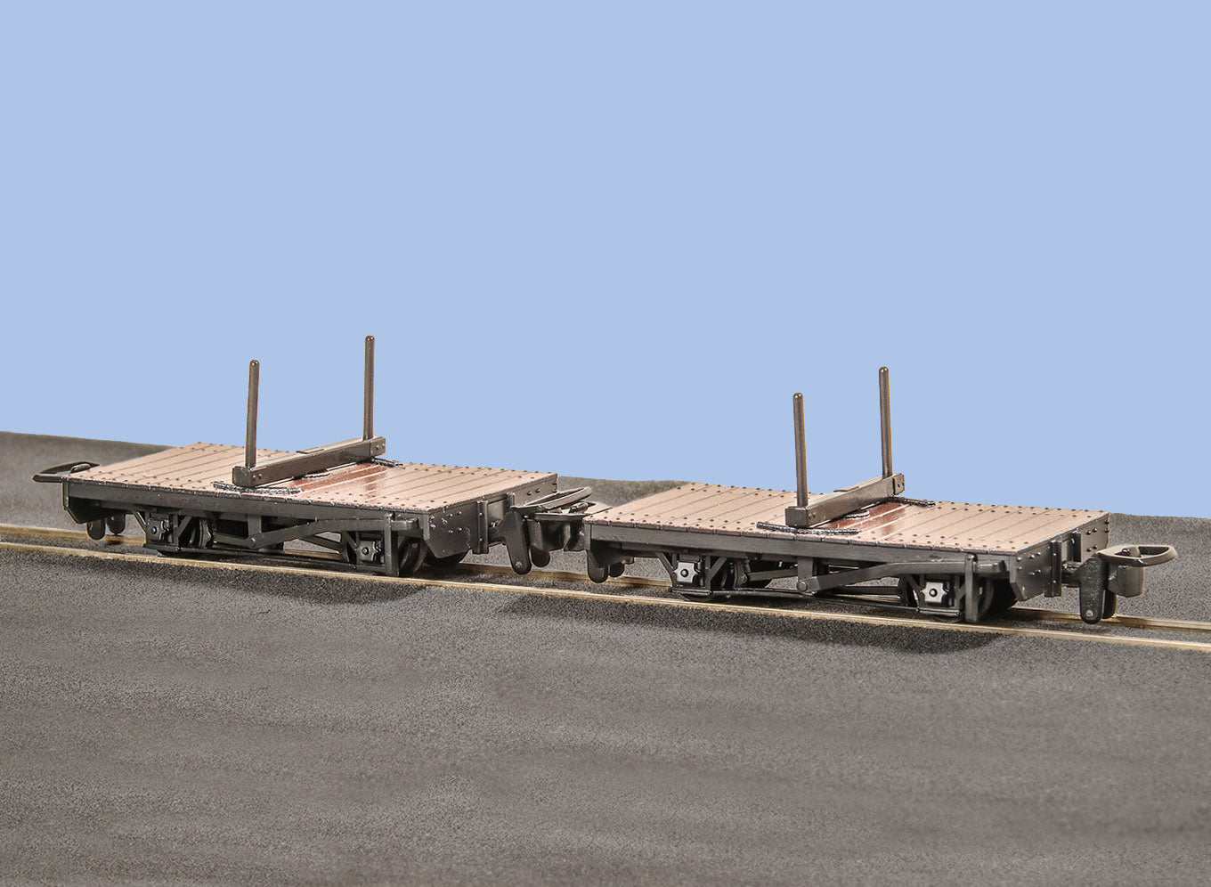 GR310 - PECO - OO-9 - 4-Wheel Bolster Wagon