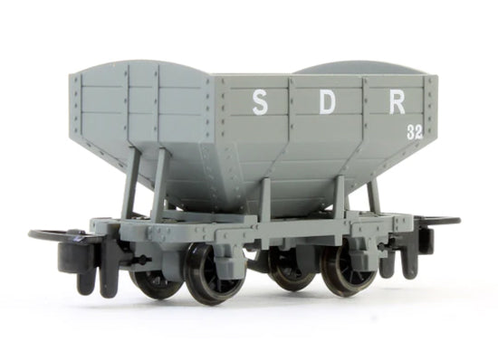 GR340A - PECO - OO-9 - Snailbeach Hopper Wagon, SDR Grey