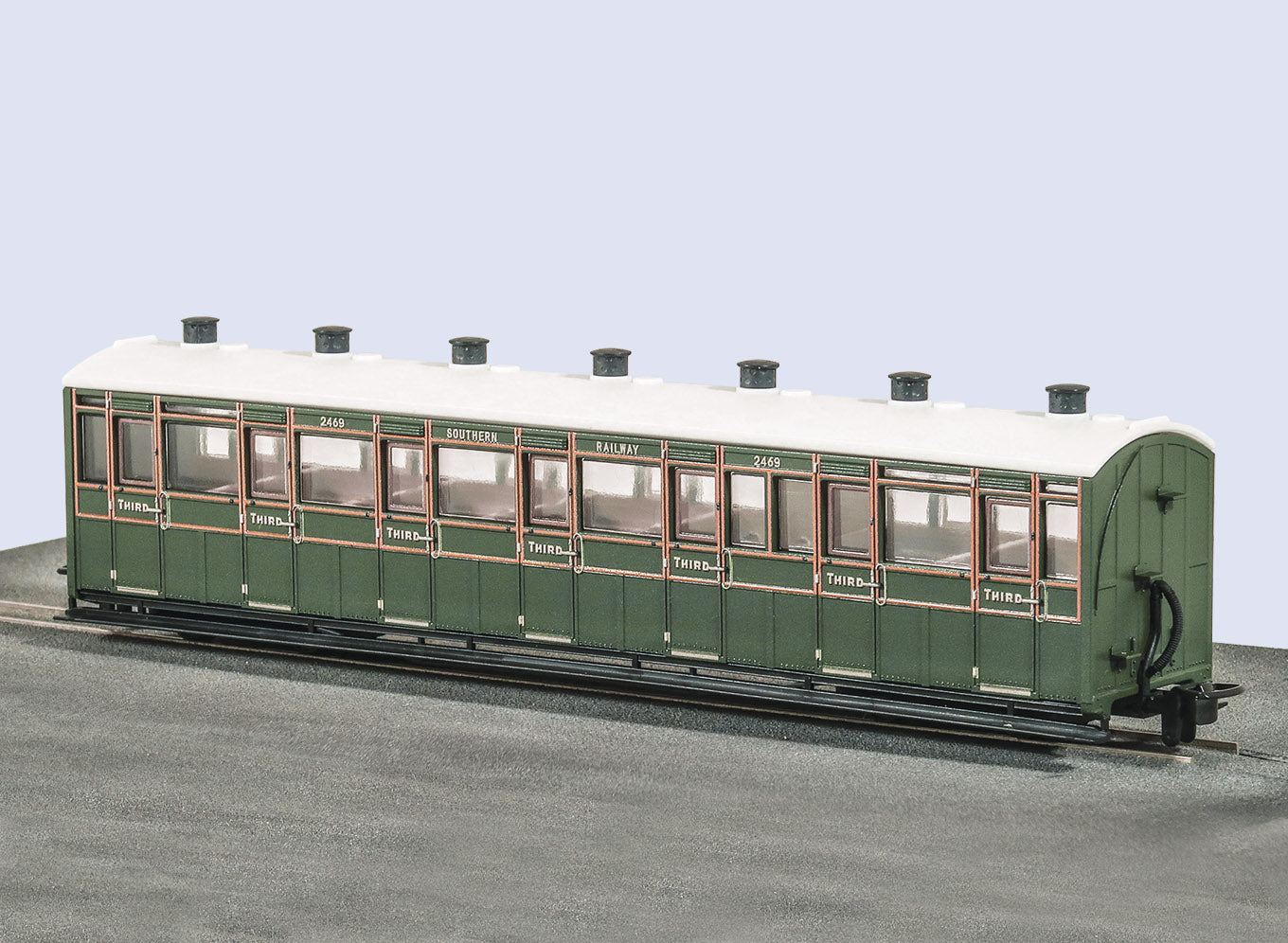 GR441A - PECO - OO-9 - L&B all 3rd Coach, SR LIVERY, No 2469