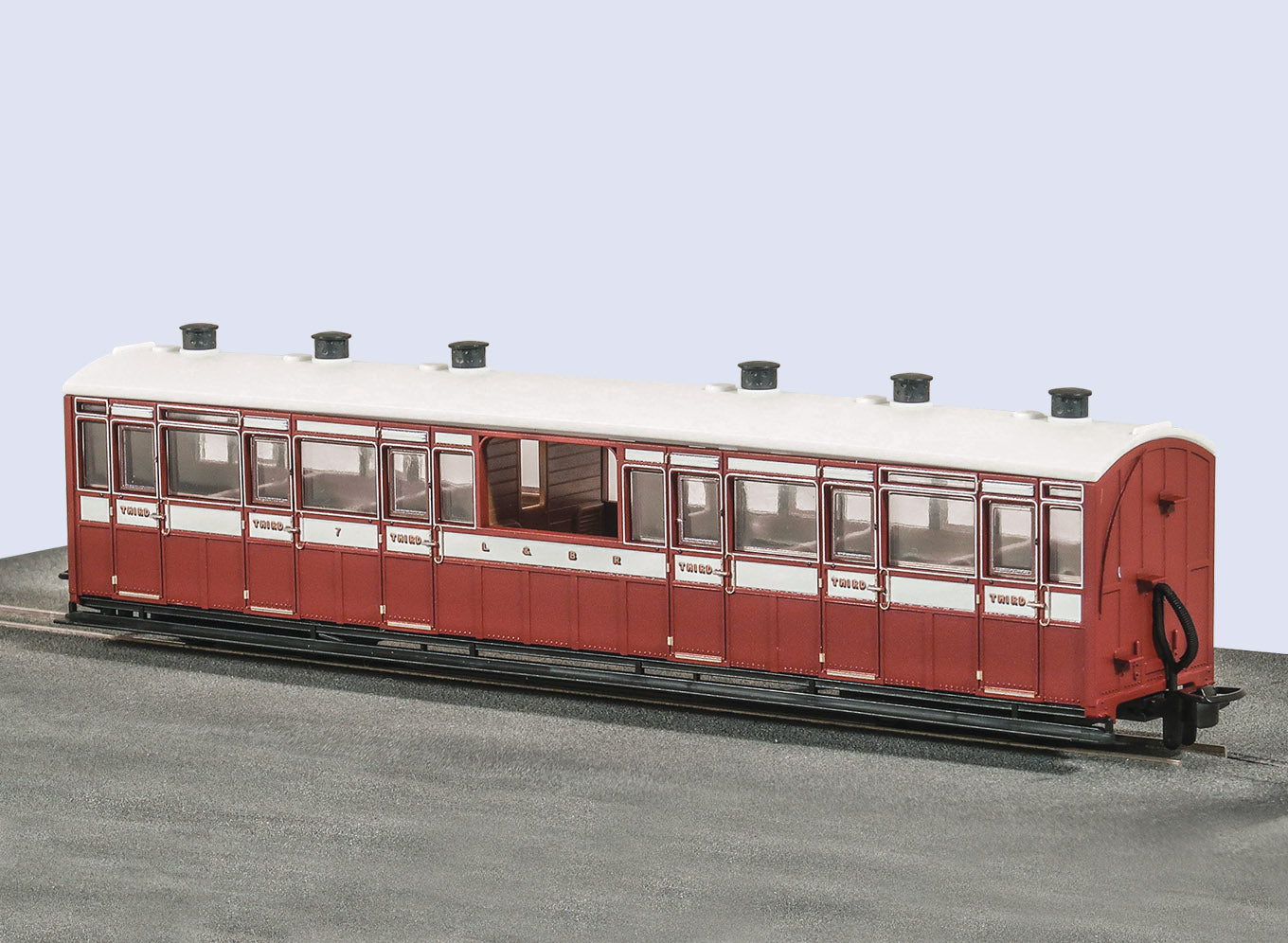 GR450A - PECO - OO-9 - L&B Centre Observation Coach, L&B Livery No 7