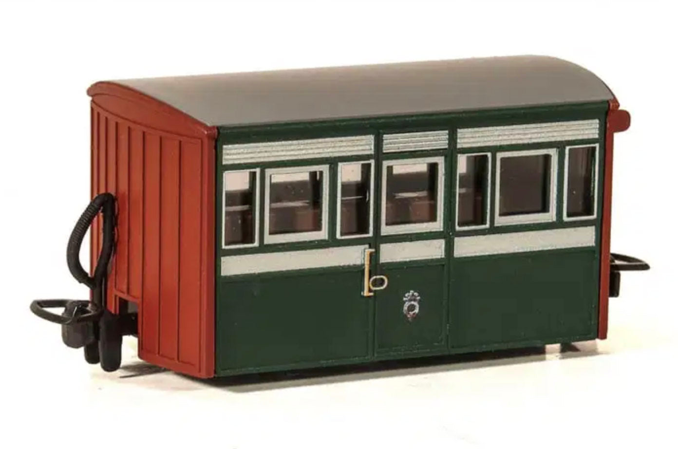 GR556A - PECO - OO-9 - F.R. 4 Wheel Bug Box Coach, 3rd Class, Early Pres Livery