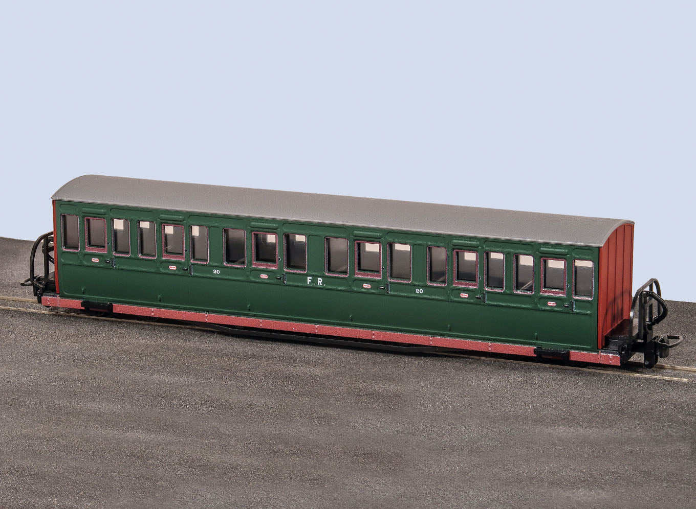 GR623B - PECO - OO-9 - F.R. Bowsider - Long, Col. Stephens No. 20