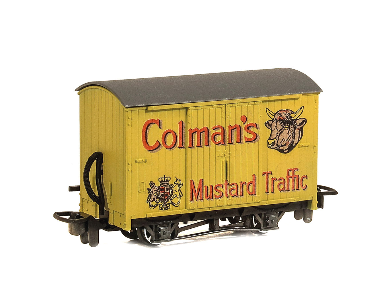 GR900 - PECO - OO-9 - L&B Box Van, Colmans Mustard