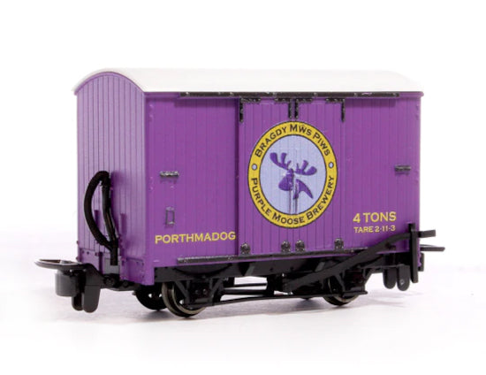 GR906 - PECO - OO-9 - L&B Box Van, Purple Moose Brewery