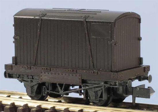 KNR20 - PECO - N - Conflat-Wagen mit einer Planke