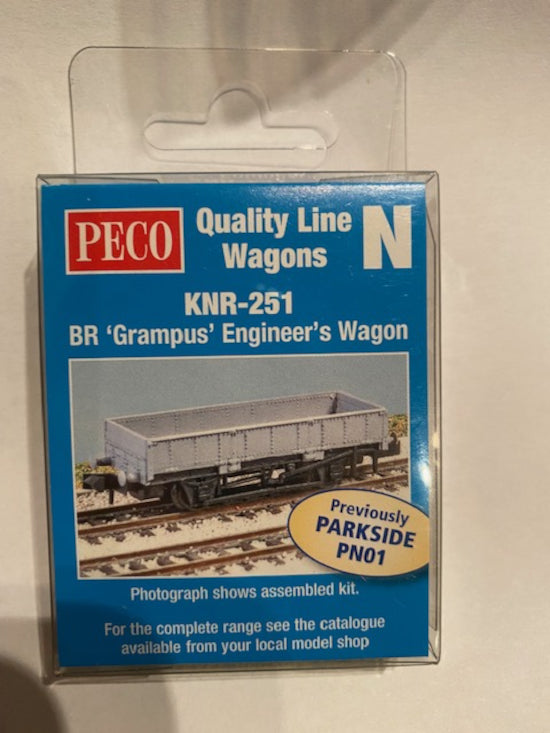 KNR251 - PECO - N - BR Grampus Engineers Ballast Wagon (was PN01)