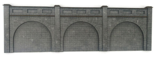 KX076BLUE - Scale Model Scenery - OO/HO - Railway Arches Blue Brick