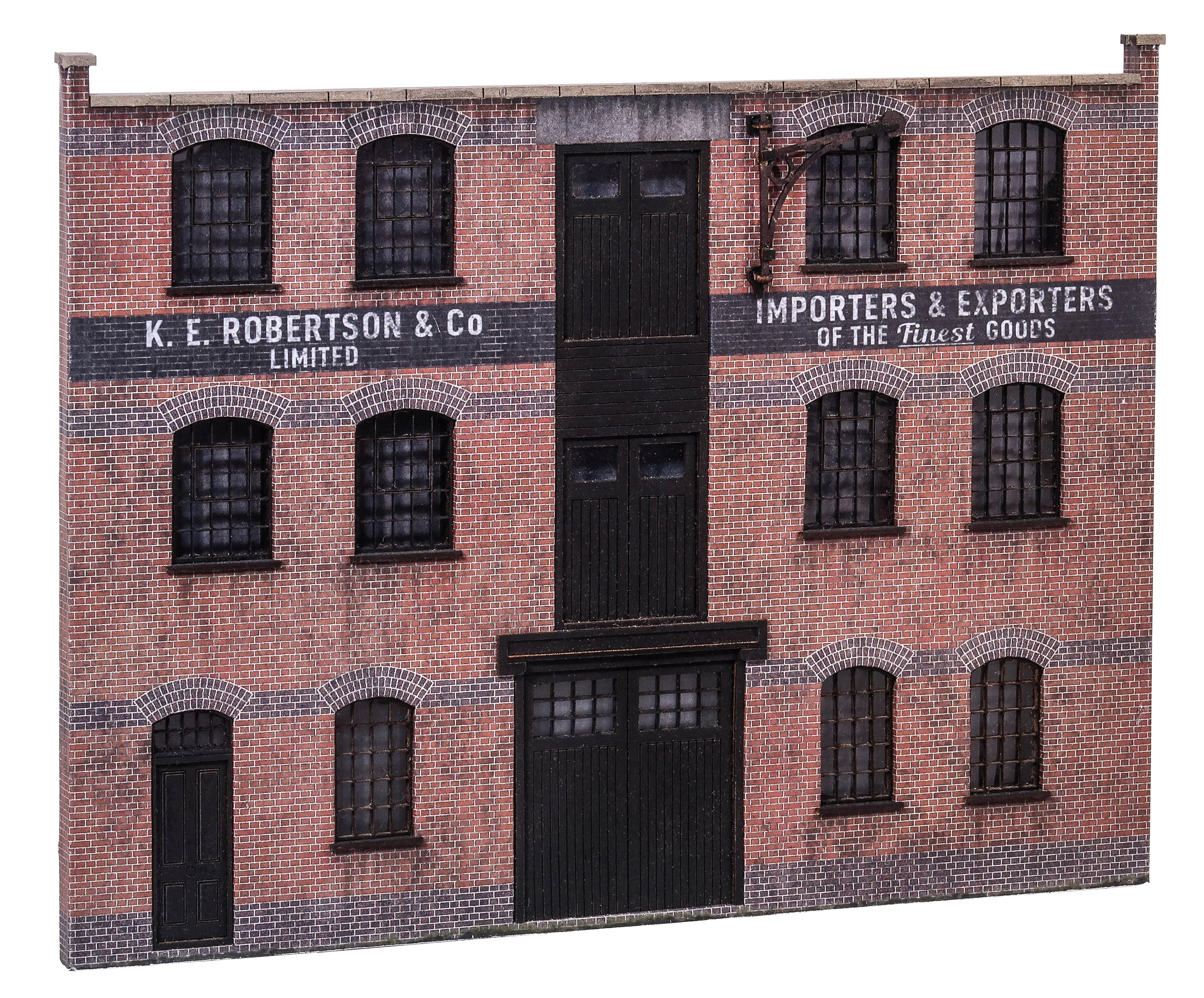 KX091 - Scale Model Scenery - OO/HO - Ultra-Low Relief Warehouse