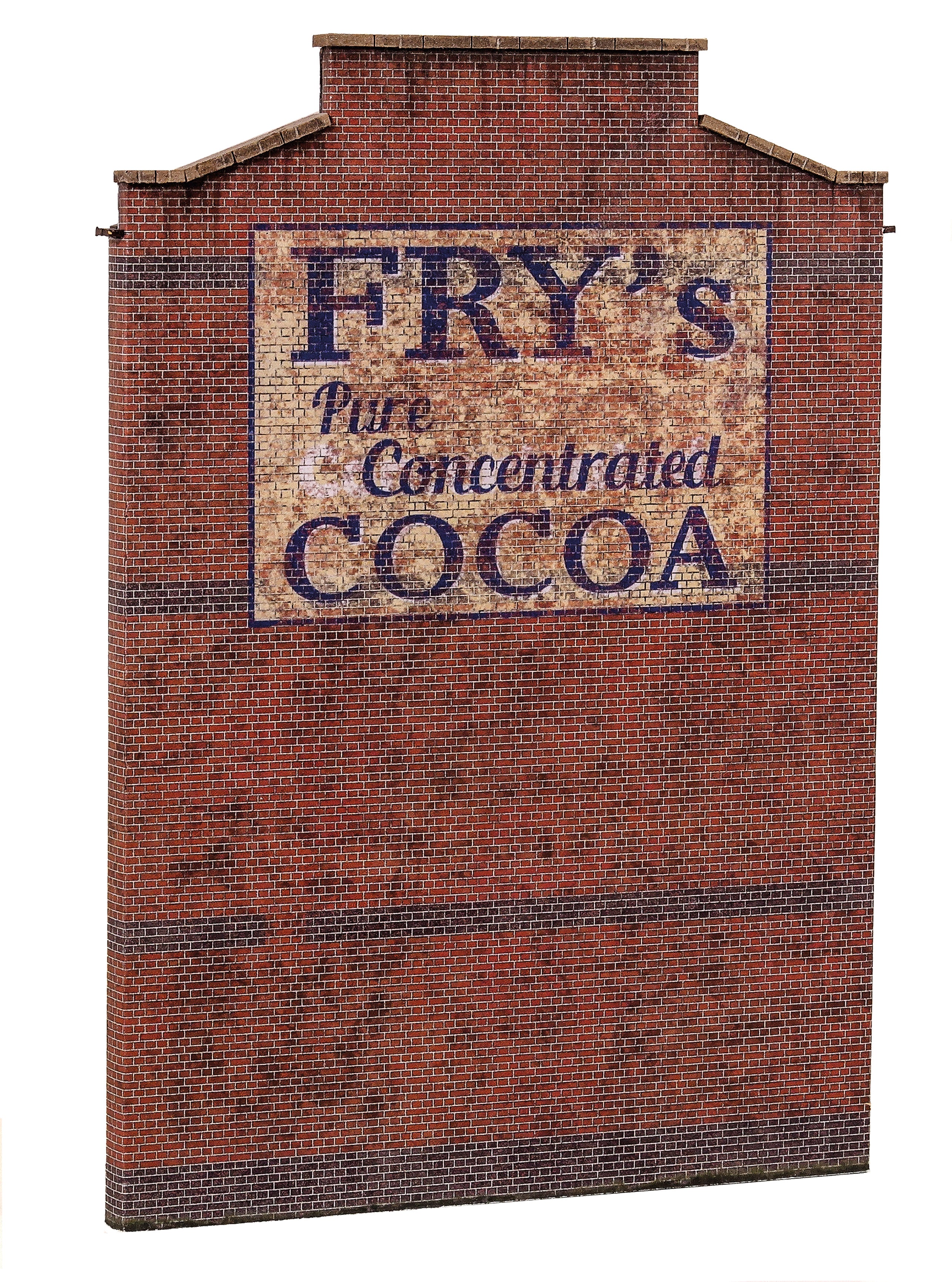 KX092 - Scale Model Scenery - OO/HO - Ultra-Low Relief Warehouse End Wall