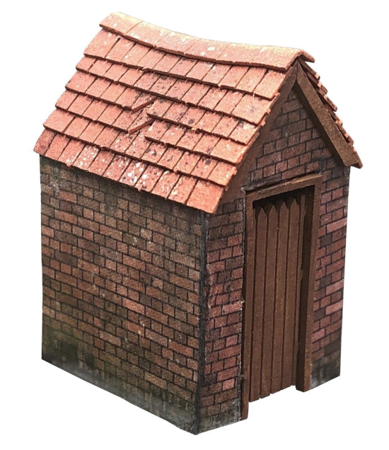 KX096 - Scale Model Scenery - OO/HO - Privy/Outhouse