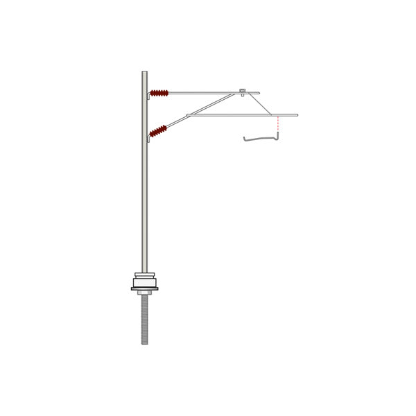 LC110 - PECO - OO/HO - Catenary System Mast