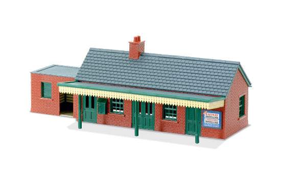LK12 - PECO Lineside Kits - OO/HO - Country Station Building - brick