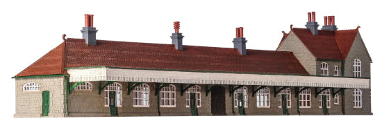 LK12112 - PECO Lineside Kits - TT:120 - Station Building SR (IOWR)