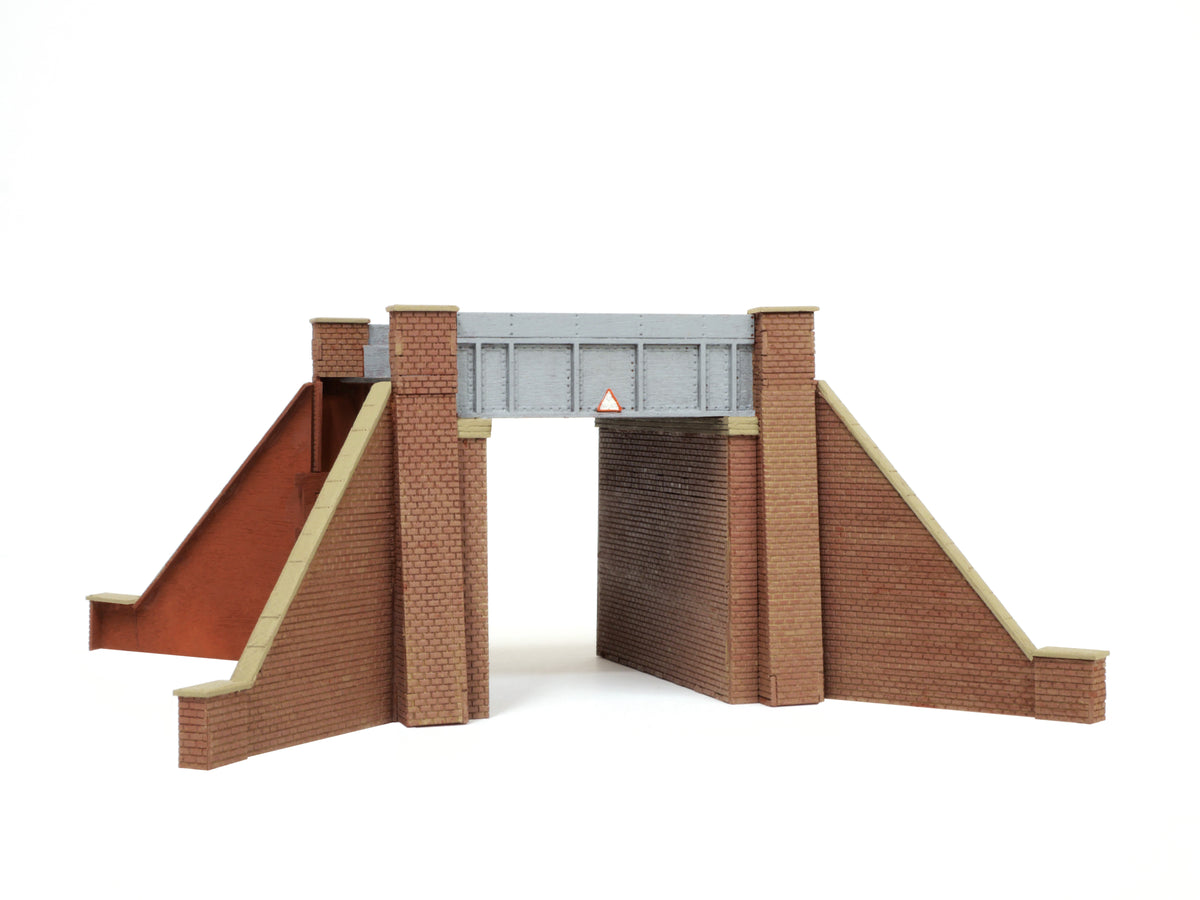 LK12164 - PECO - TT:120 - L/S Kit Bridge, Steel Plate, Brick Abutments, Single Track