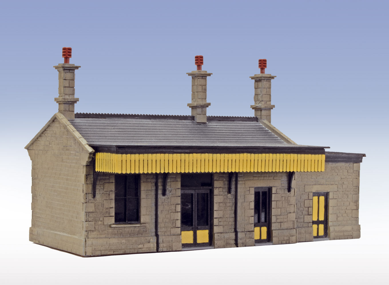 LK217 - PECO Lineside Kits - OO/HO - GWR Station (West Bay) - Laser Cut