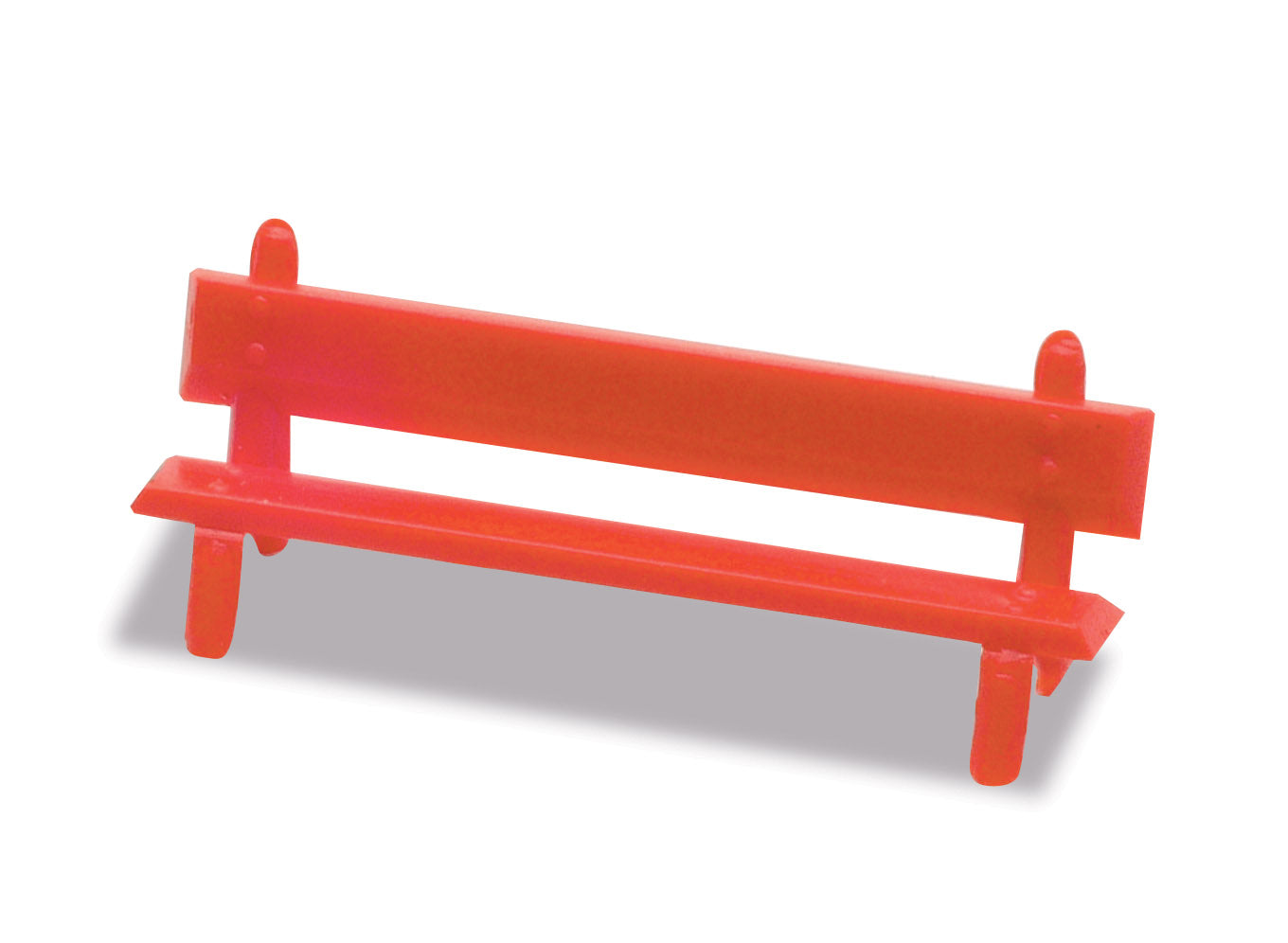 LK26 - PECO Lineside Kits - OO/HO - Platform Seats - red