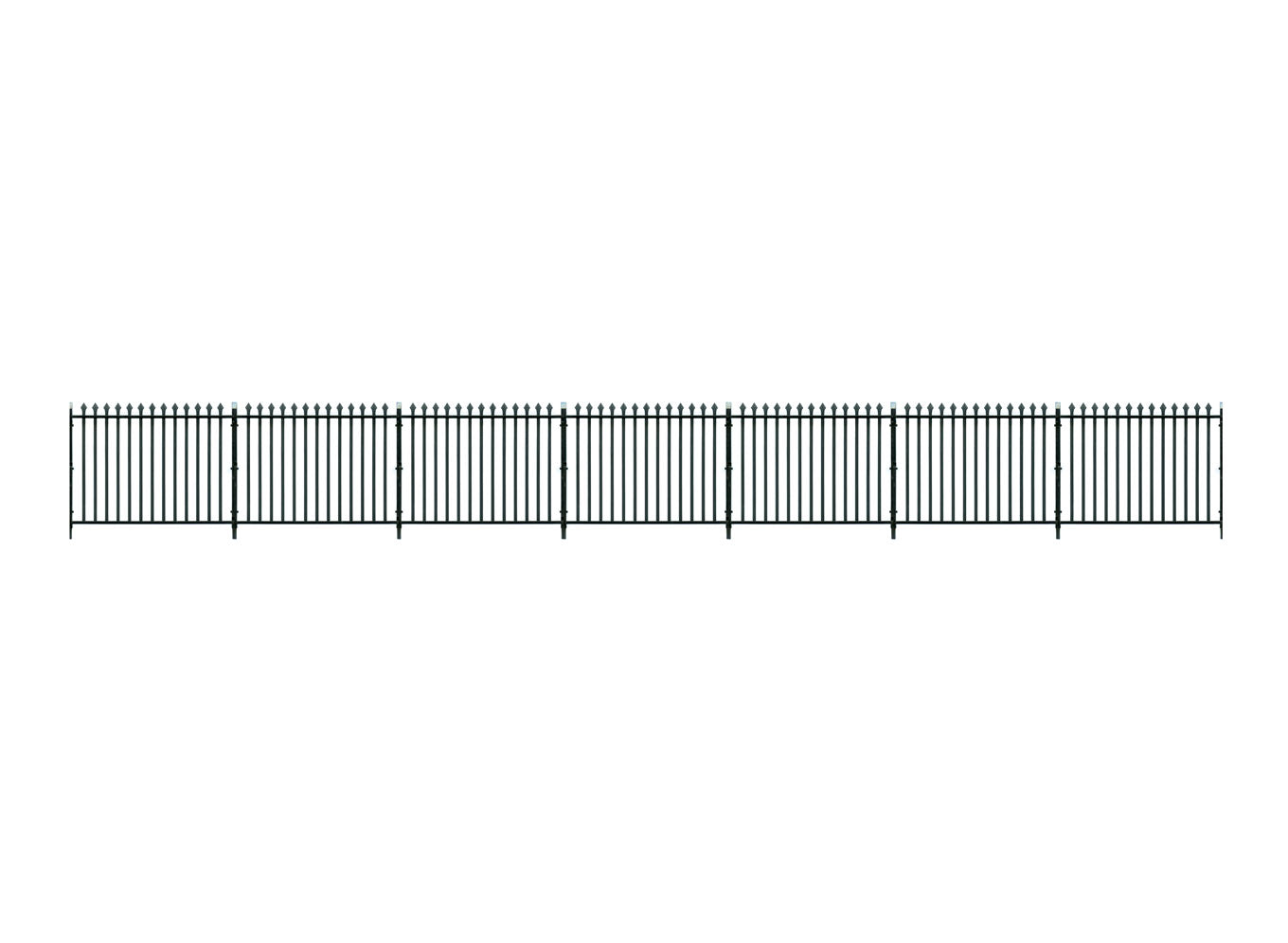LK741 - PECO Lineside Kits - O - GWR Spear Fencing-Straight & Gates