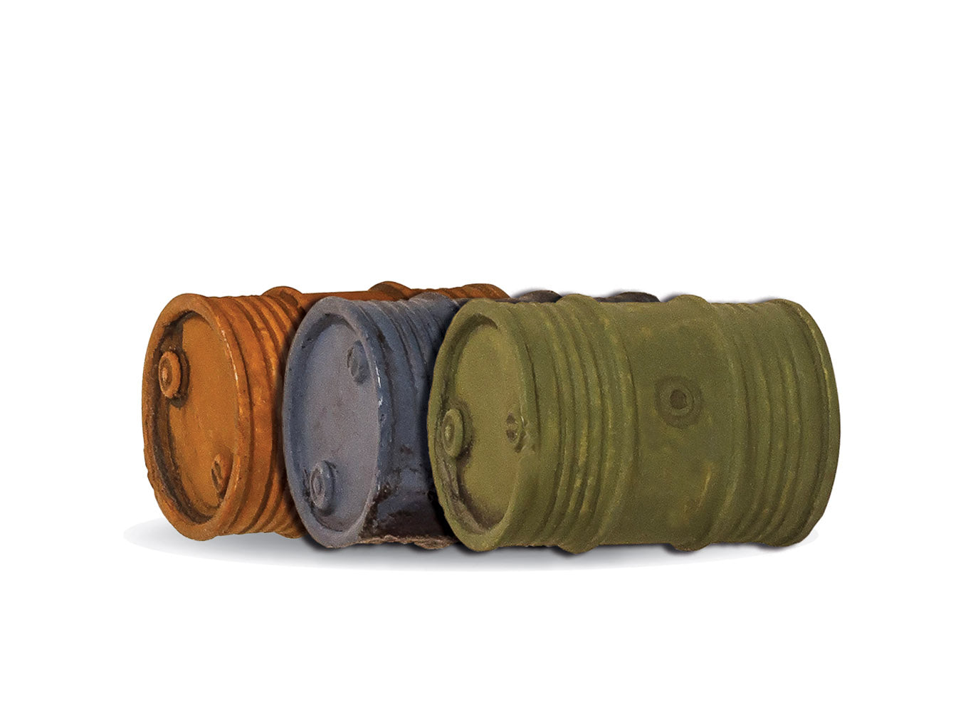 LK770 - PECO Lineside Kits - O - Oil Drums on side (3)