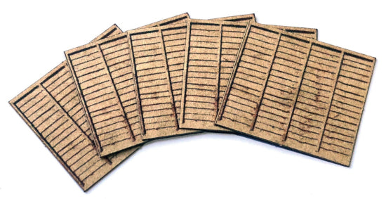 LX155 - Scale Model Scenery - OO/HO - 6ft Fence Panels