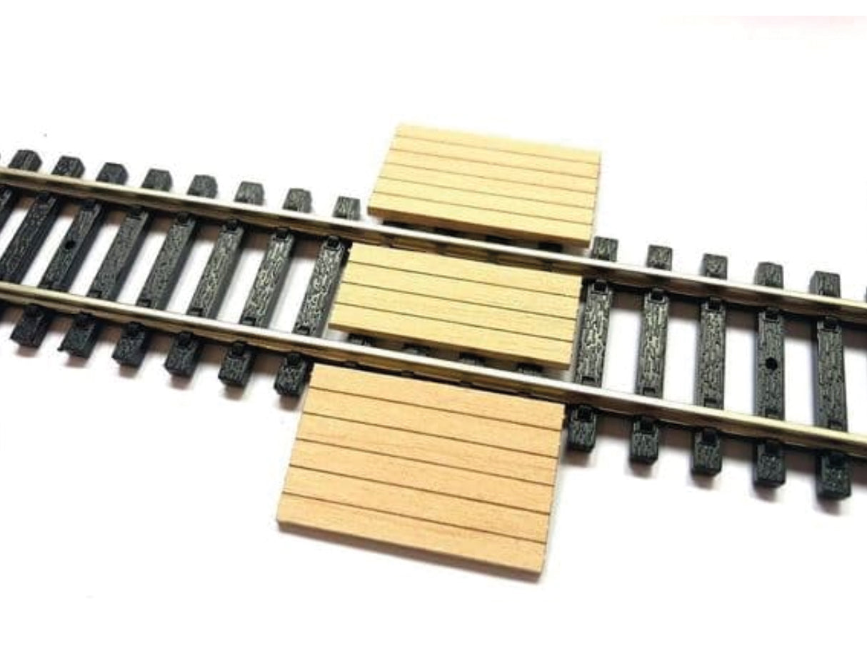 LX186 - Scale Model Scenery - OO/HO - New Timber Barrow Crossing
