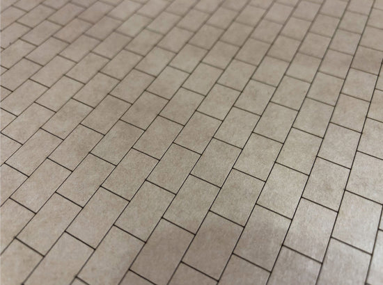 LX232 - Scale Model Scenery - OO/HO - 3ft x 2ft Paving Slabs