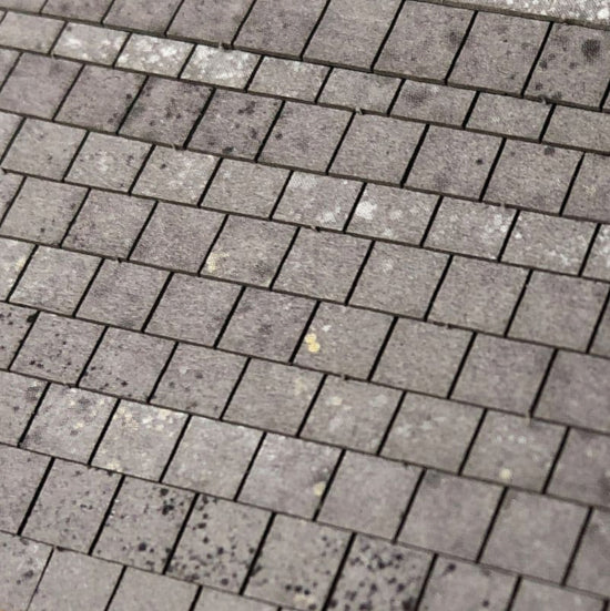 LX415 - Scale Model Scenery - OO/HO - Lightly Weathered Roof Slates