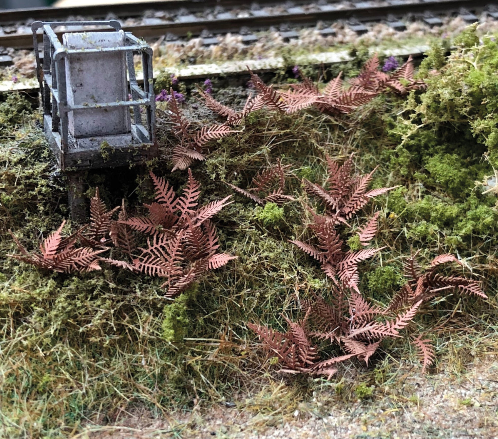 LX432AUTUMN - Scale Model Scenery - OO/HO - AUTUMN Bracken (Autumn Brown)