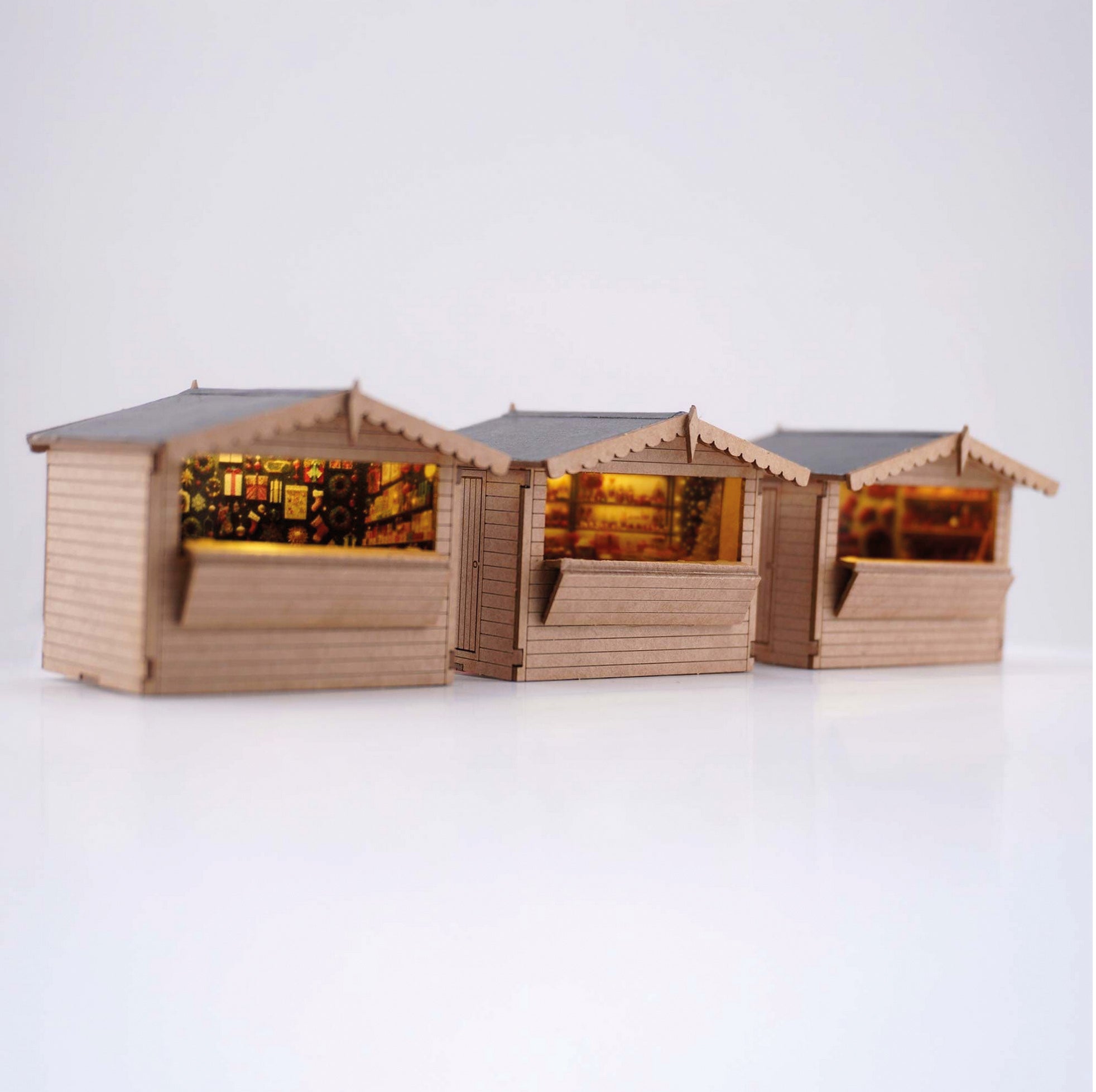 LX578 - Scale Model Scenery - OO/HO - Weihnachtsmarktstand