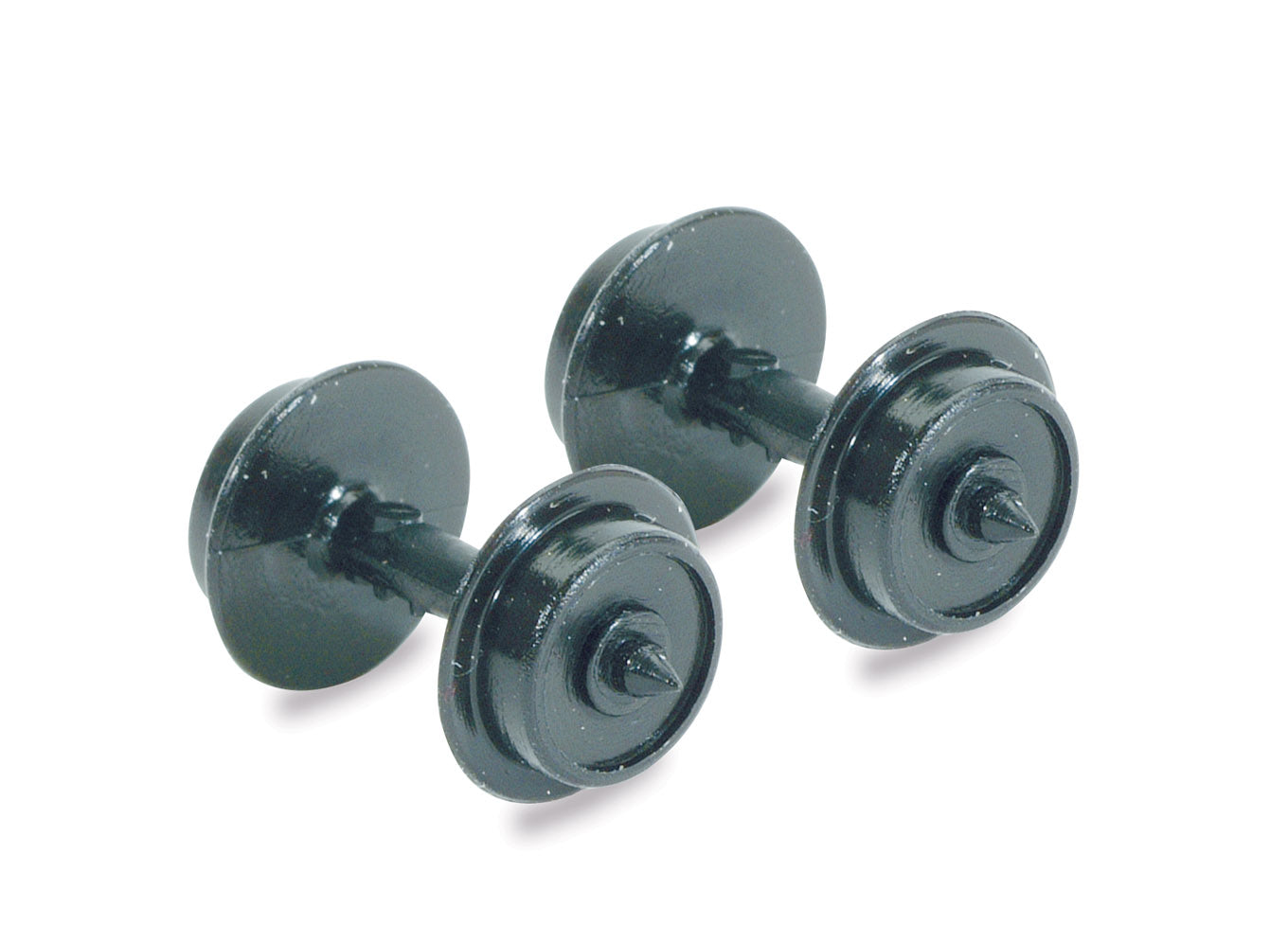 NR100 - PECO - N - Disc Wheels on axles, Hardlon mouldings