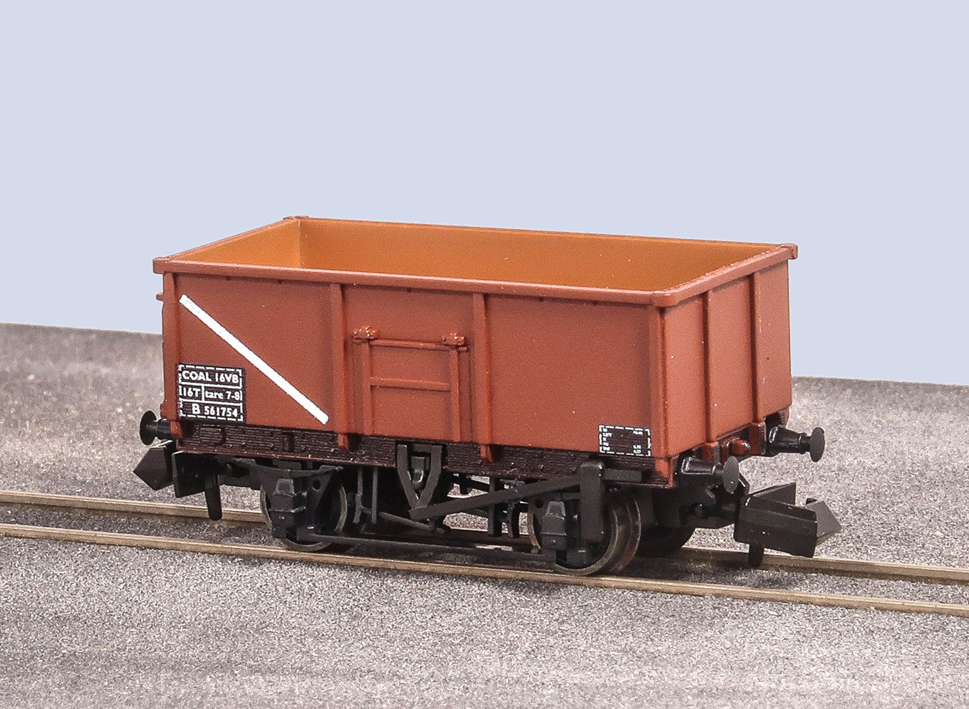 NR1020B - PECO - N - BR 16t Mineral Wagon Coal 16VB Fitted Bauxite