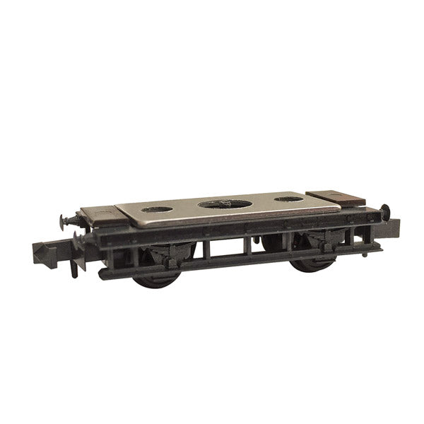 NR121B - PECO - N - BrakeVan Chassis 10ft Wheelbase steel type solebars,Spoke