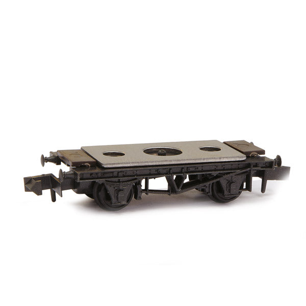 NR121D - PECO - N - BrakeVan Chassis 10ft Wheelbase steel type solebars, Disc