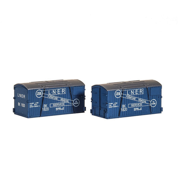 NR214 - PECO - N - Containers LNER Furniture Removals