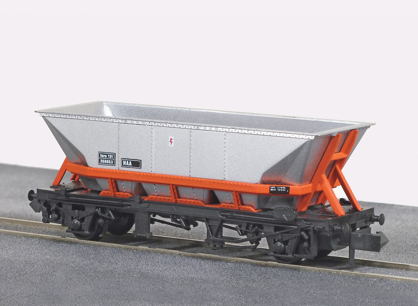 NR301 - PECO - N - HAA TOPS BR Railfreight - Red Cradle